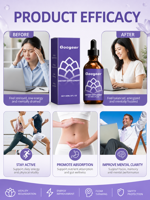 Liquid Sleep & Energy Supplement — Replenish Energy