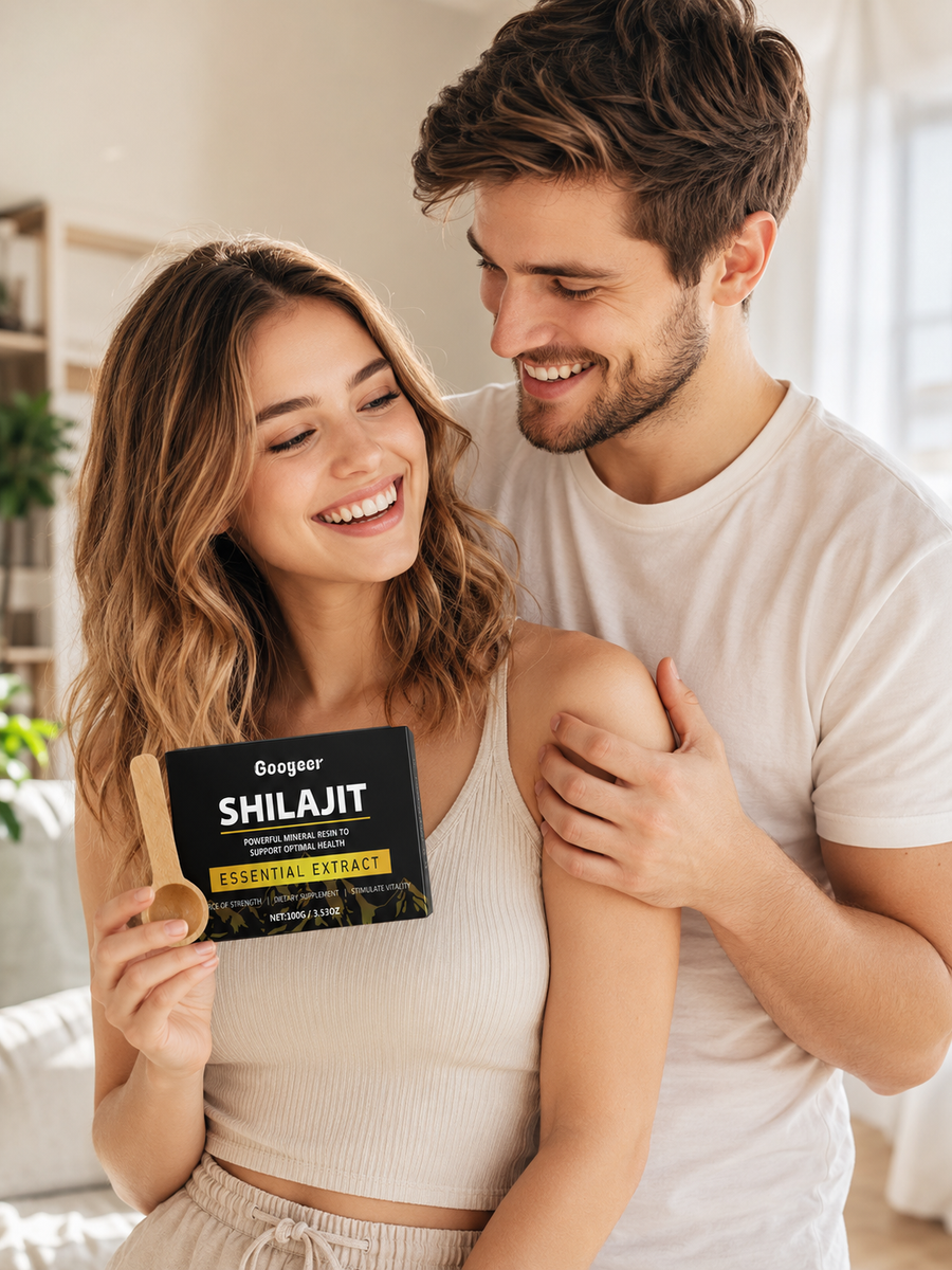 Googeer Shilajit Mineral Resin — Natural Energy & Vitality