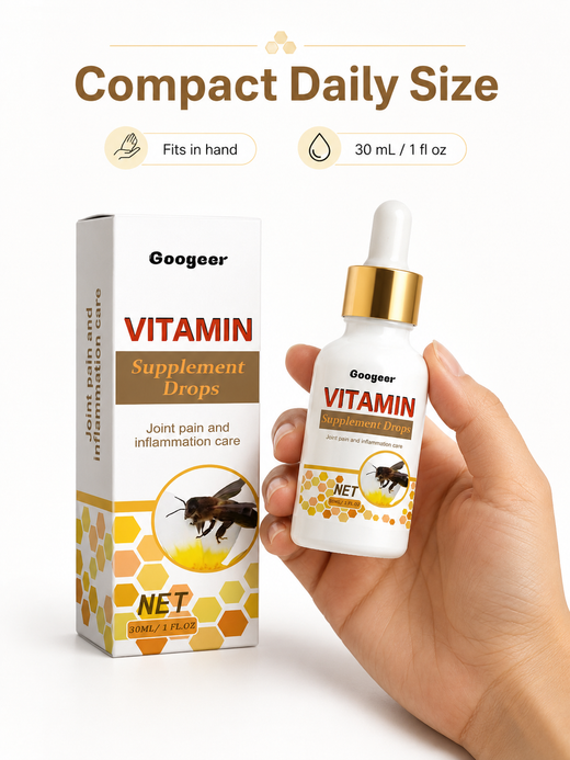 Vitamin Supplement Drops — Fast Joint Pain Relief