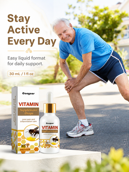 Vitamin Supplement Drops — Fast Joint Pain Relief