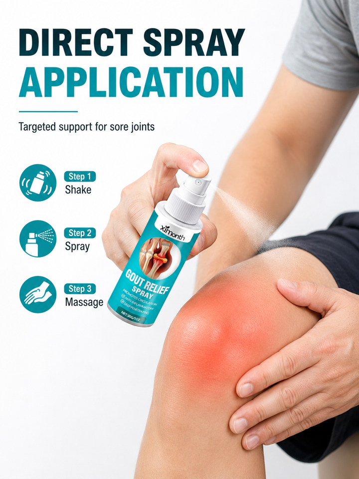 Gout Relief Spray — Fast, Deep Relief for Joint and Muscle