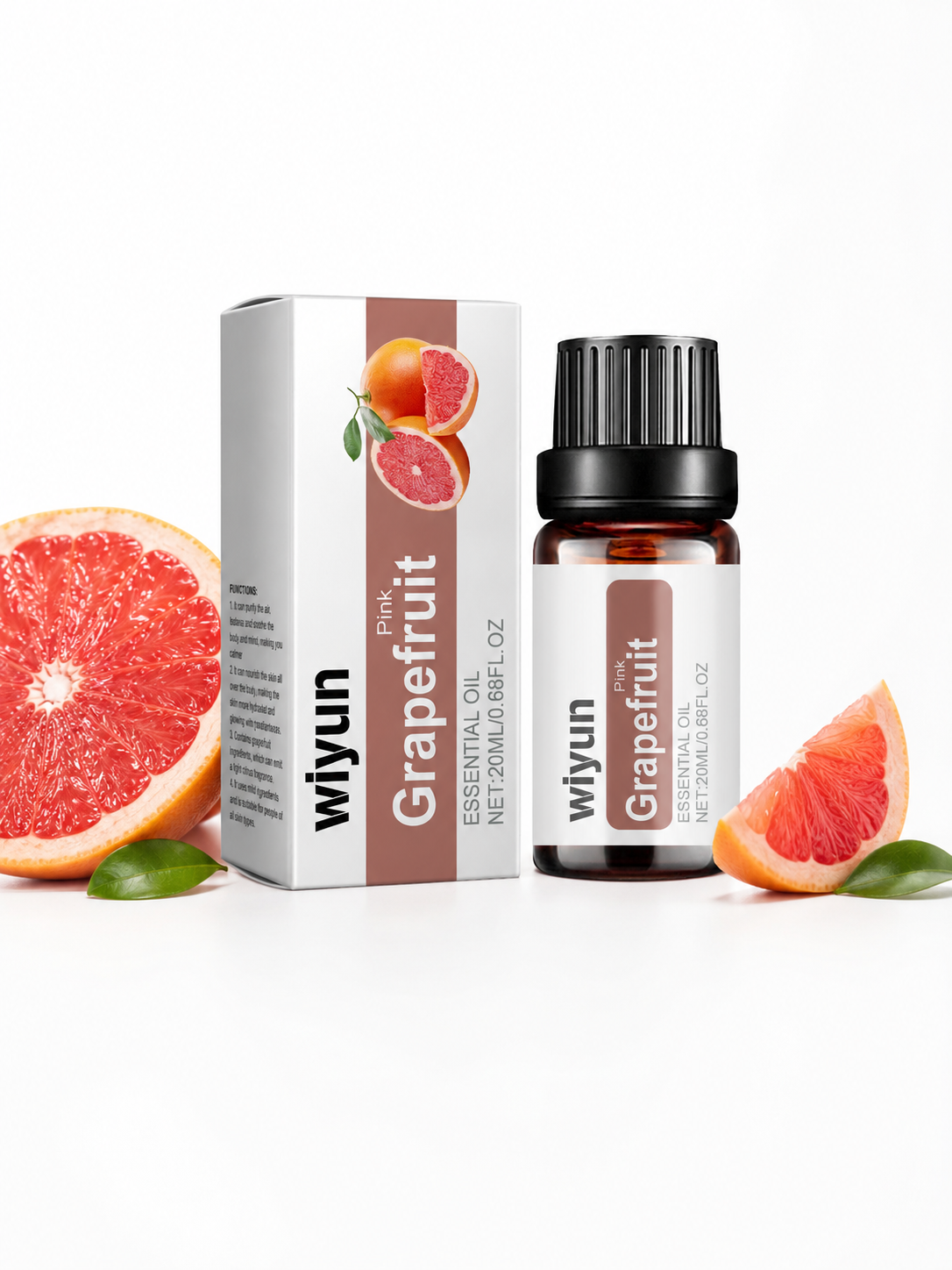 Grapefruit Massage Oil — Hydrating Body Essence for Silky Skin