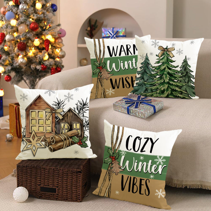 Christmas Pillowcase Covers for Cozy Holiday Decor