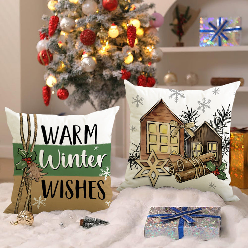 Christmas Pillowcase Covers for Cozy Holiday Decor