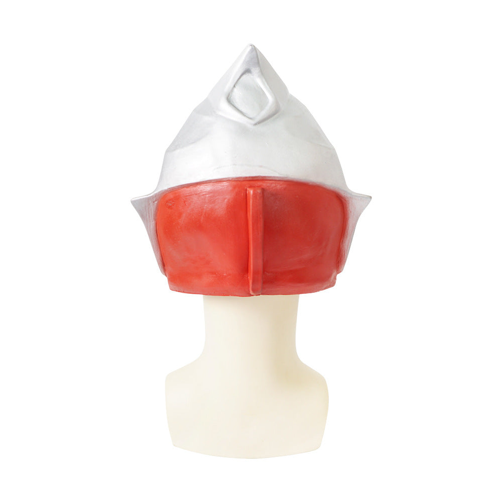 Ultraman-Inspired Full-Head Mask for Heroic Cosplay