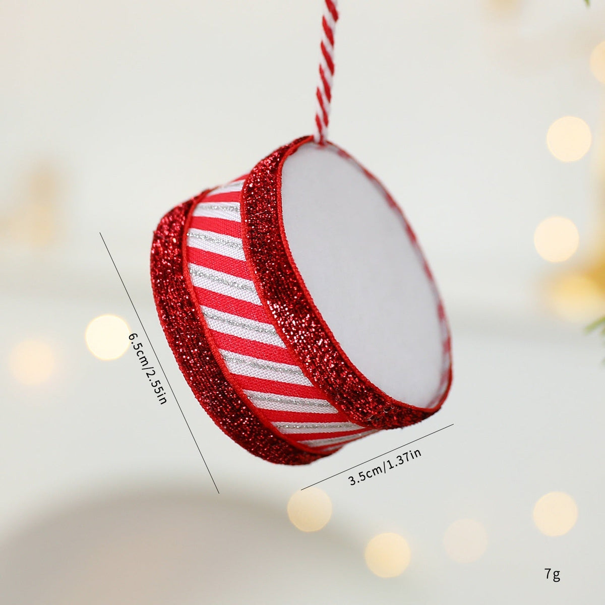 Grinch Drum Christmas Ornaments for Playful Trees