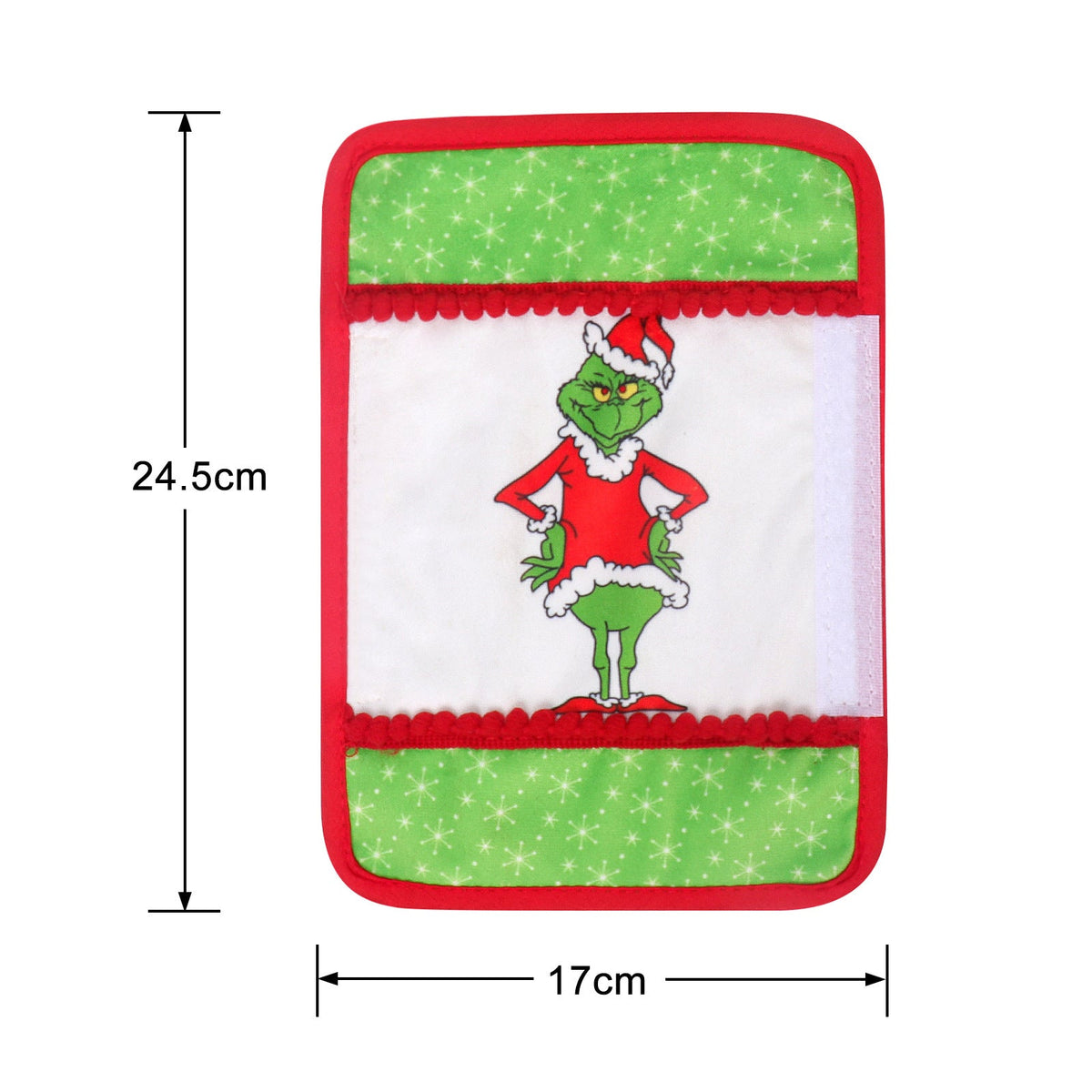 Grinch Handle Covers for Festive Christmas Kitchens