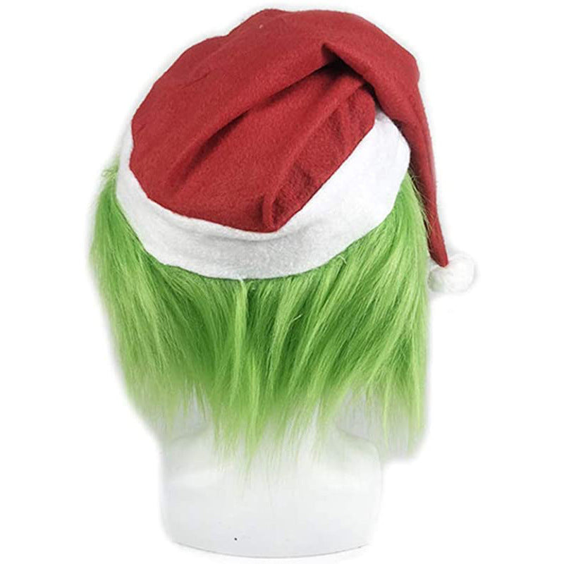 Grinch Mask Costume Accessory for Christmas Parties