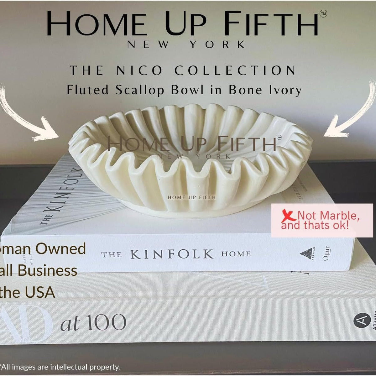 Fluted Lotus Leaf Decorative Bowl for Coffee Table Styling