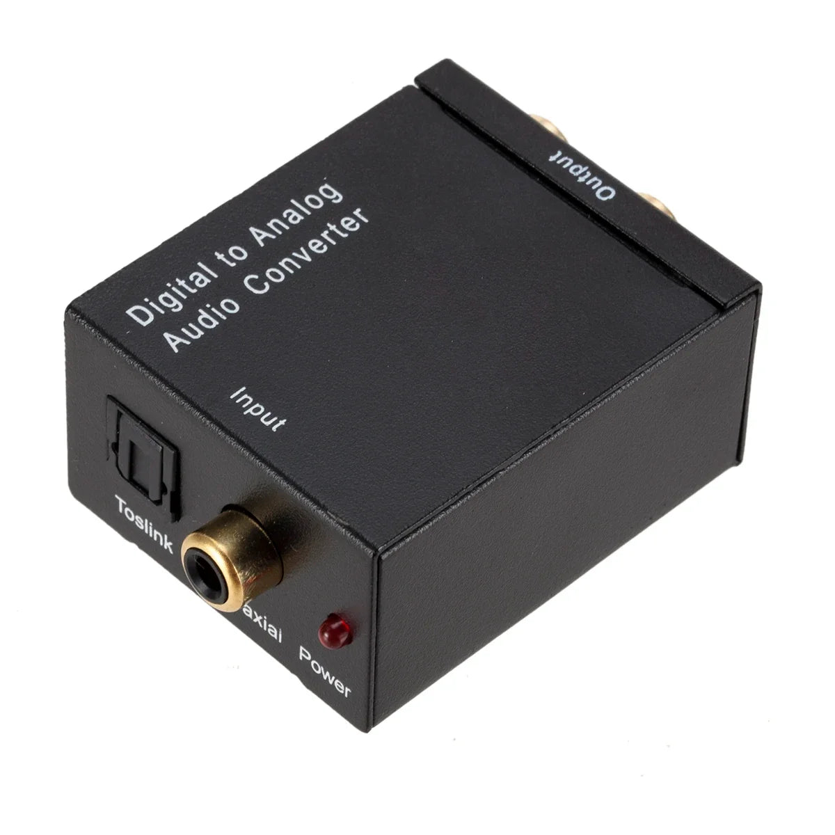 Optical and Coaxial to RCA Audio Converter for Amps