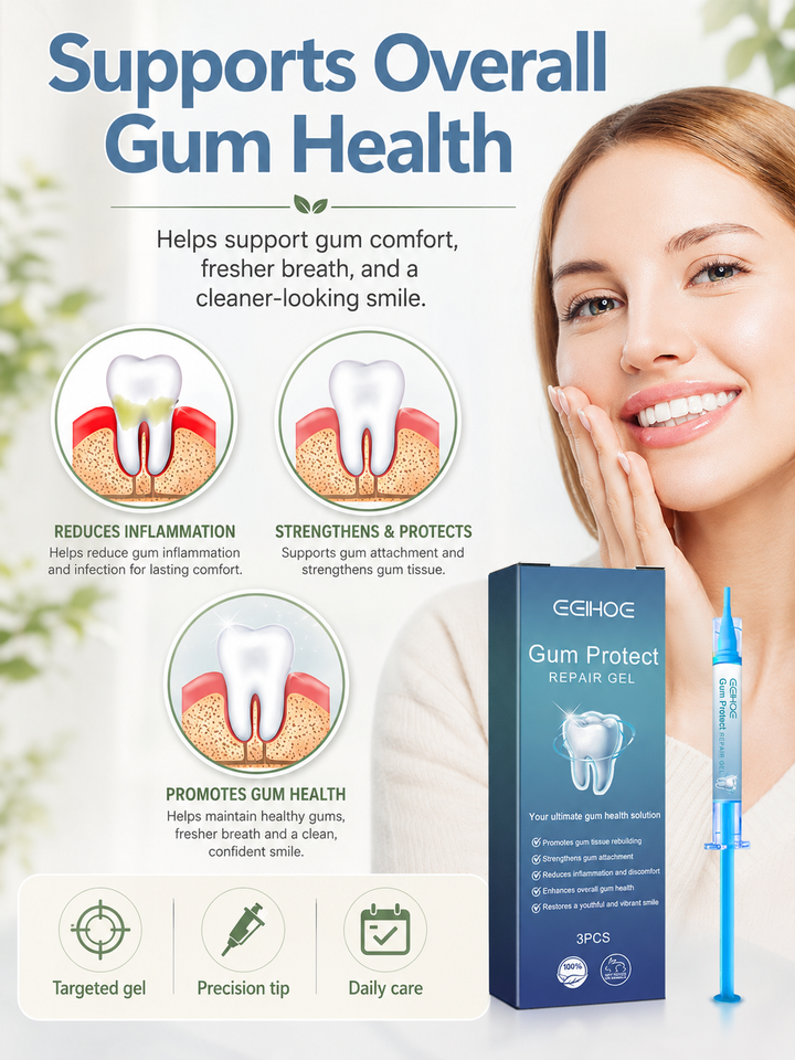 Gum Repair Gel – Rebuild Tissue & Stop Gum Recession (3
