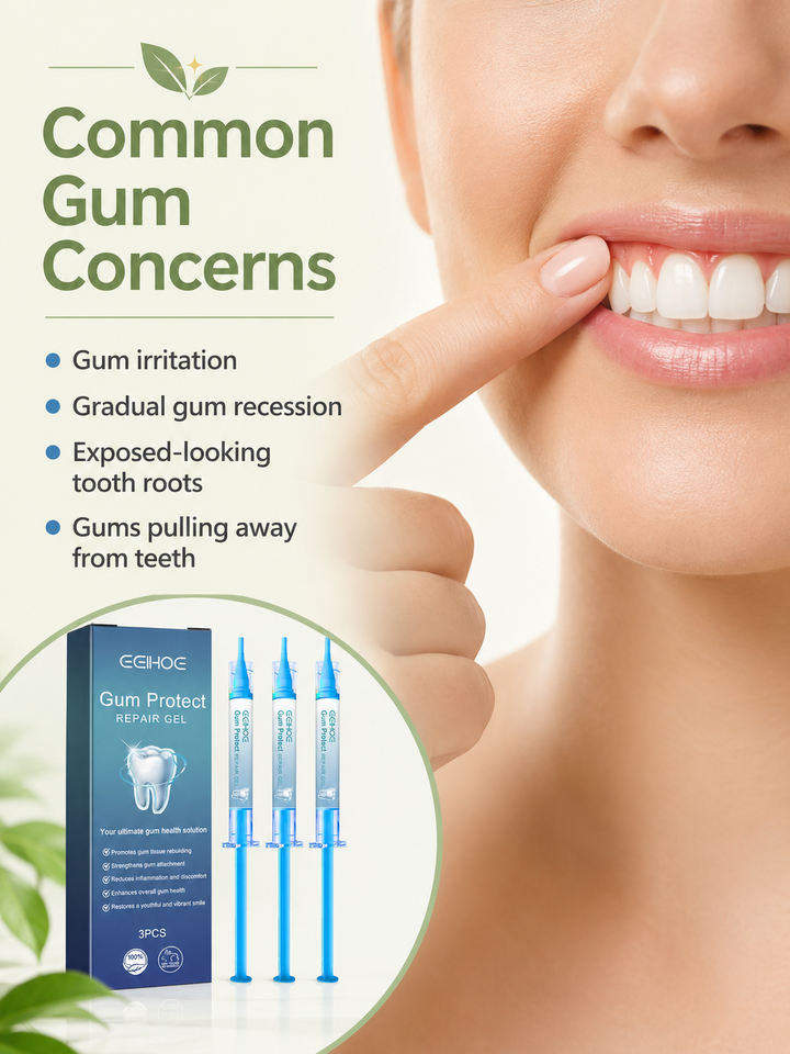 Gum Repair Gel – Rebuild Tissue & Stop Gum Recession (3