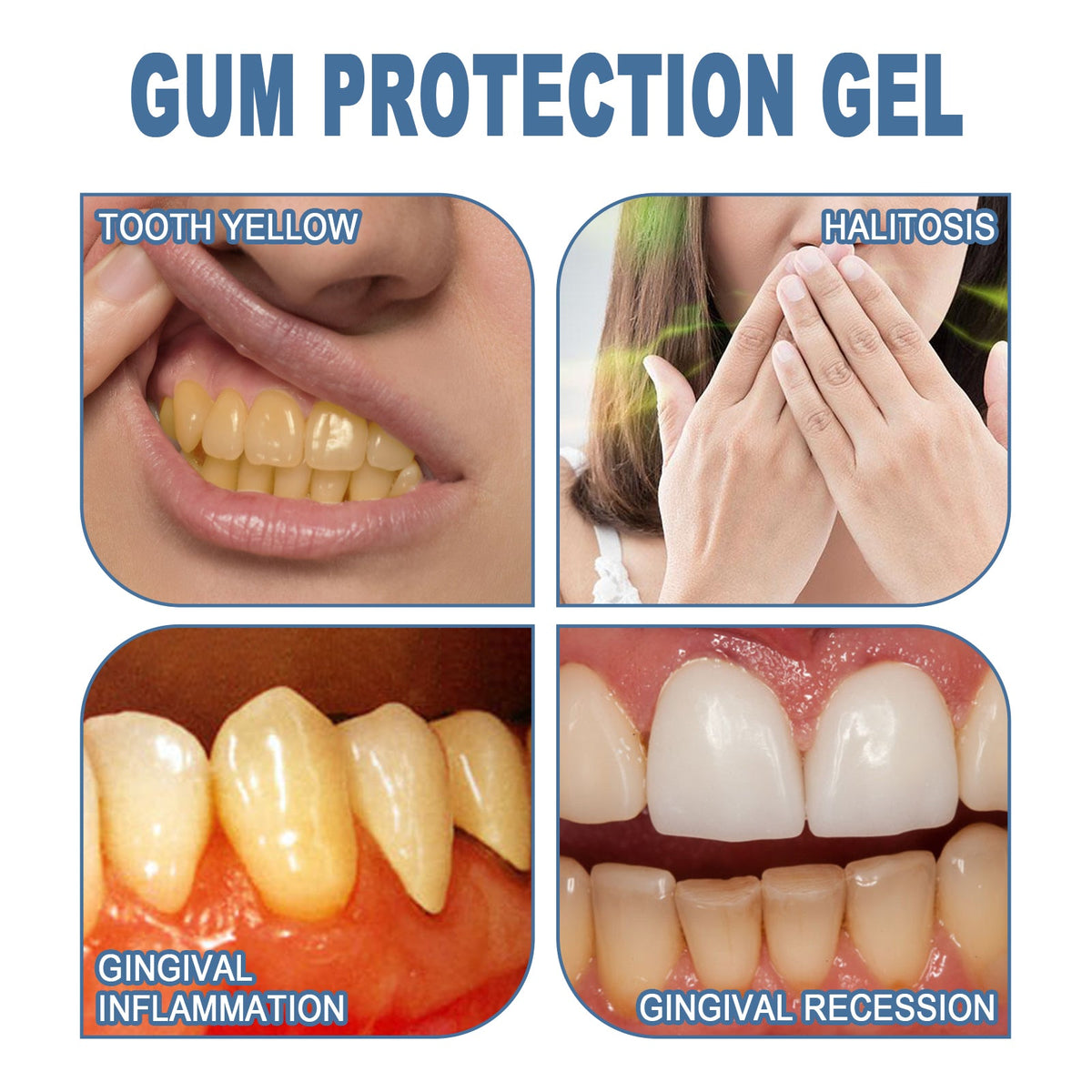 Gum Protection Gel Spray for Convenient Oral Hygiene