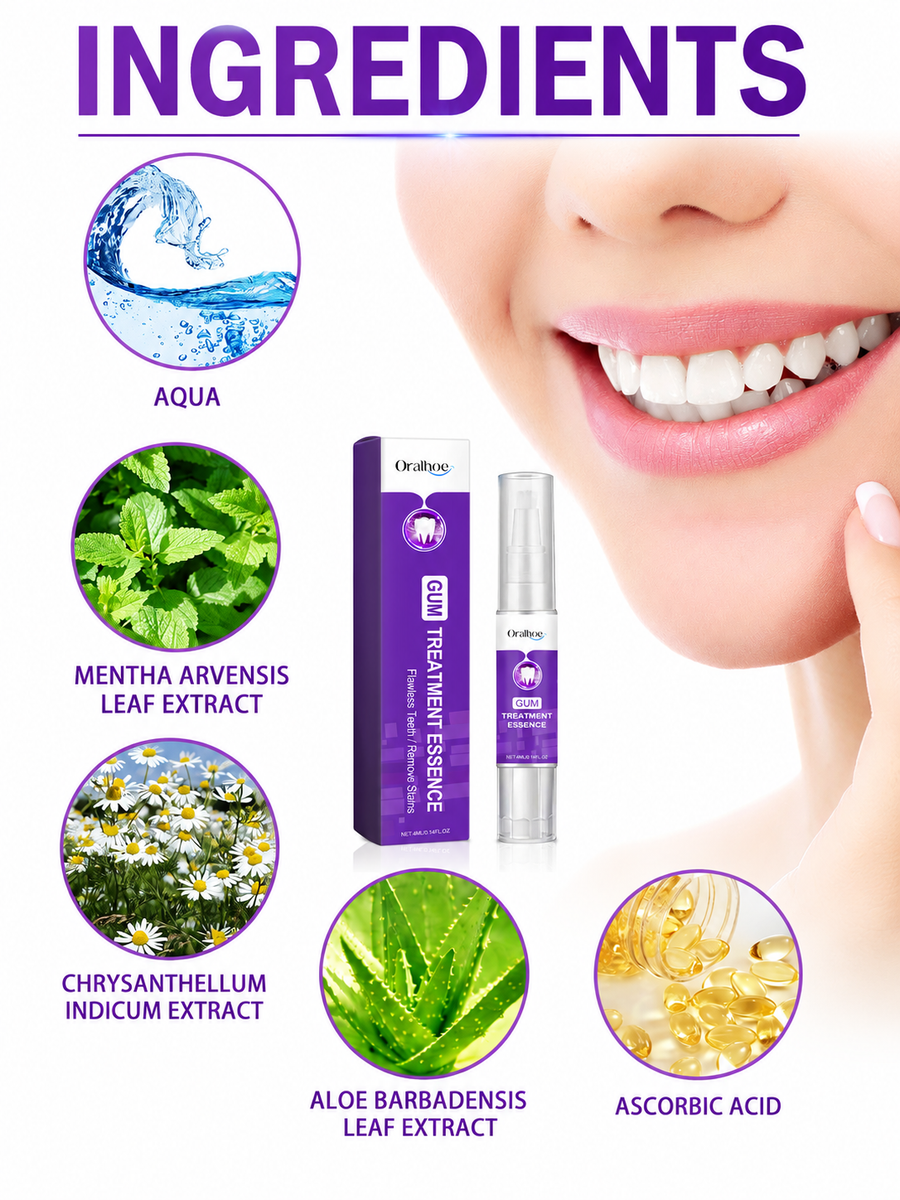 Teeth Whitening Pen for Sensitive Gums — Gum Care & Stain