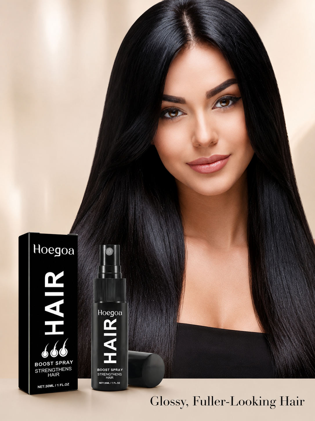 Hair Boost Spray — Ginger Essence for Thicker, Fuller Hair