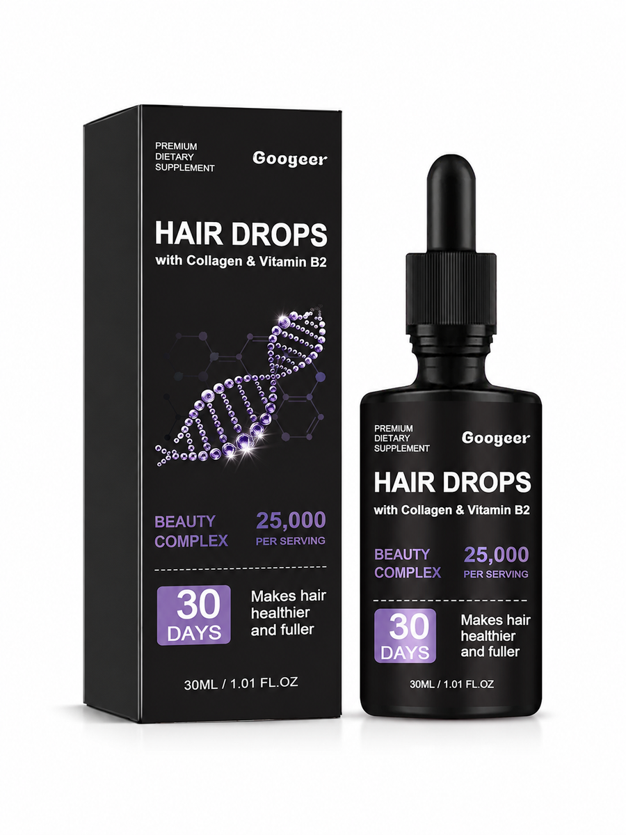 Hair Follicle Dense Drops — Thicker, Fuller Hair in 30 Days