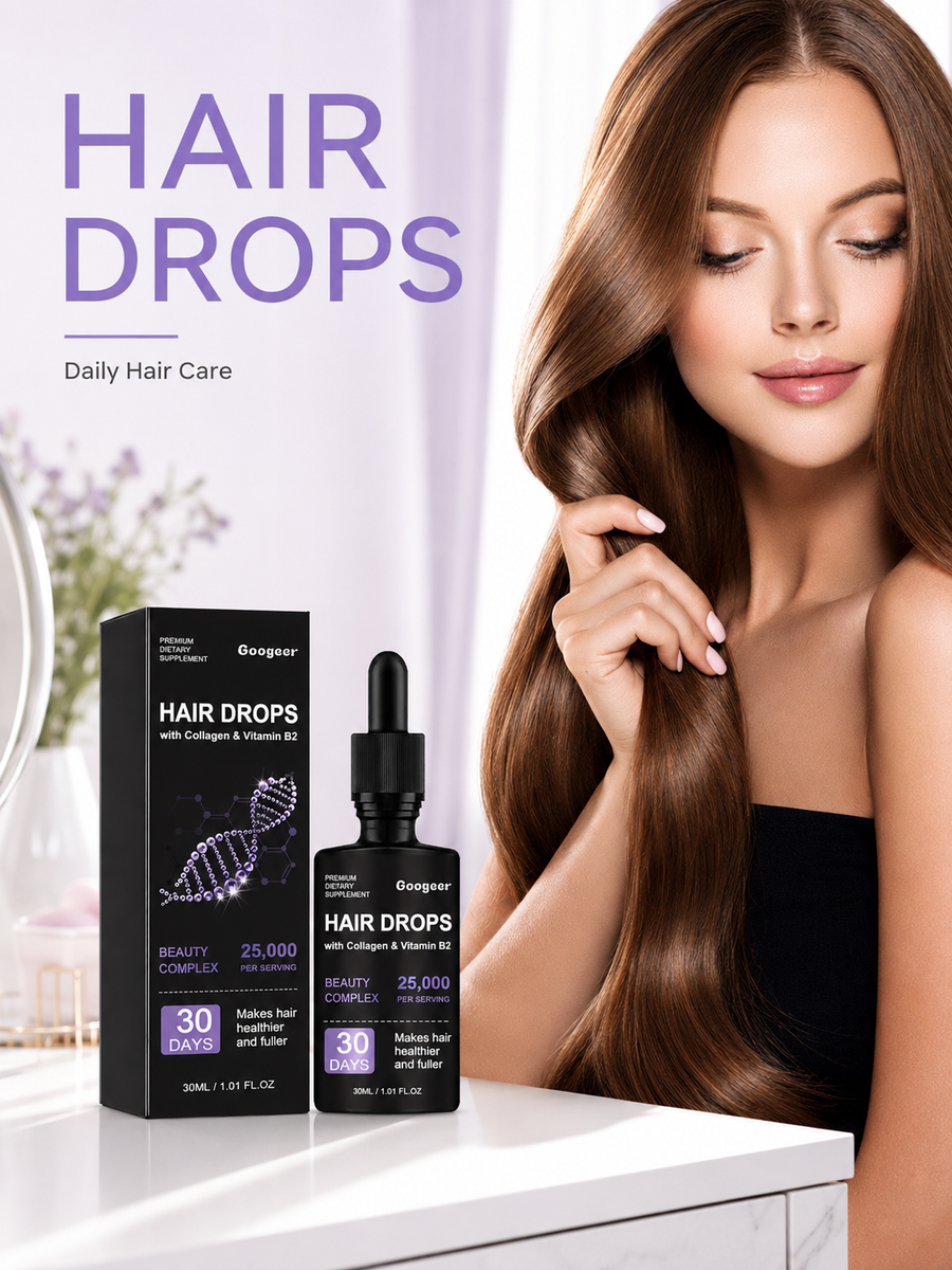 Hair Follicle Dense Drops — Thicker, Fuller Hair in 30 Days