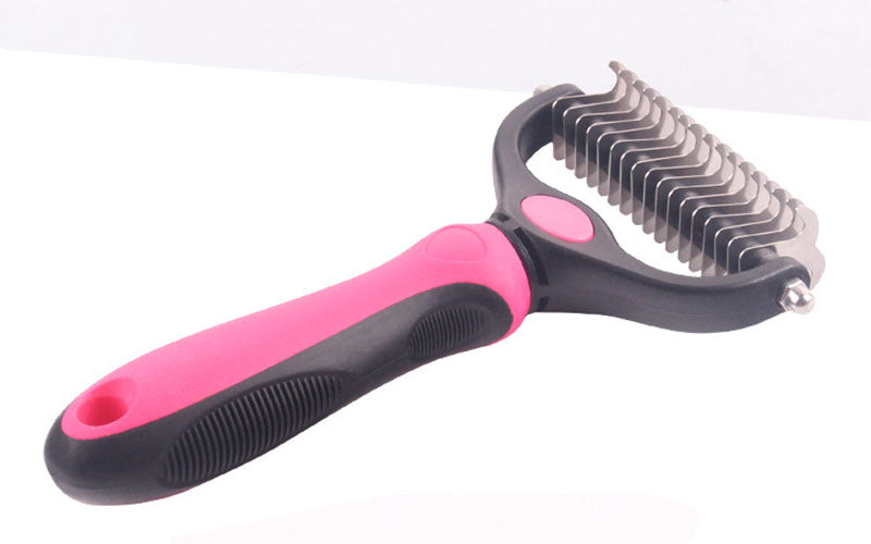 Dog & Cat Dematting Comb Set - 2 Sizes for Tangled Fur