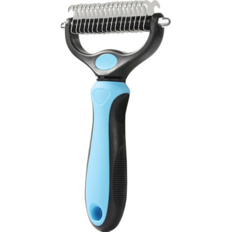 Dog & Cat Dematting Comb Set - 2 Sizes for Tangled Fur