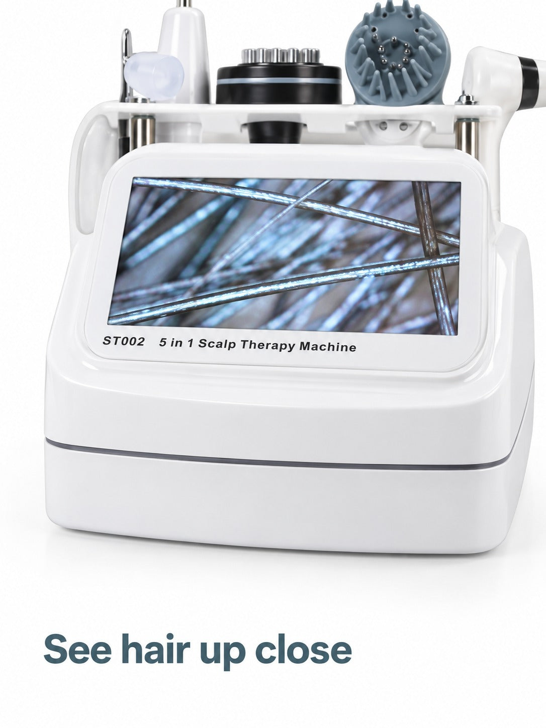 Hair and Scalp Analyzer Machine with Magnified Screen