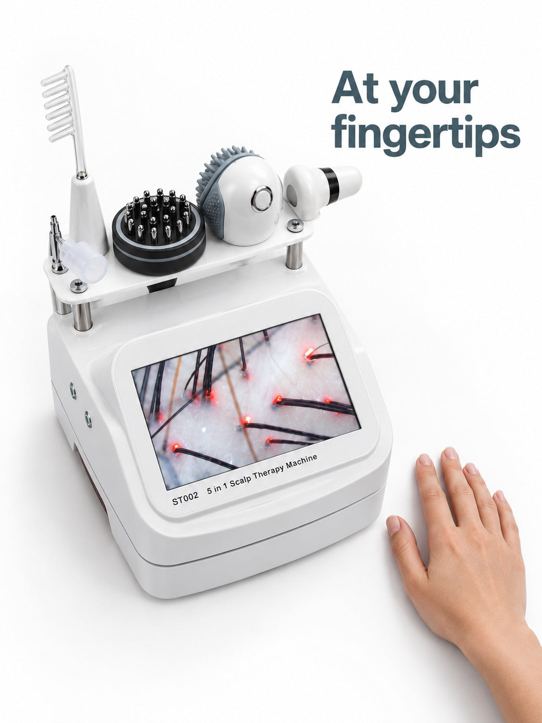 Hair and Scalp Analyzer Machine with Magnified Screen