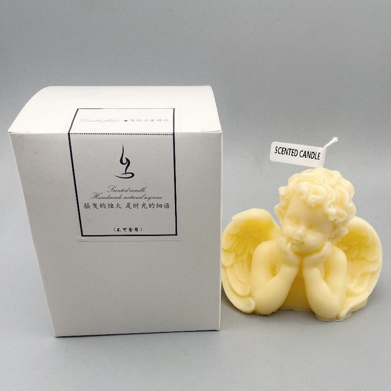 Angel Scented Candle – Whimsical Decor for Gifting