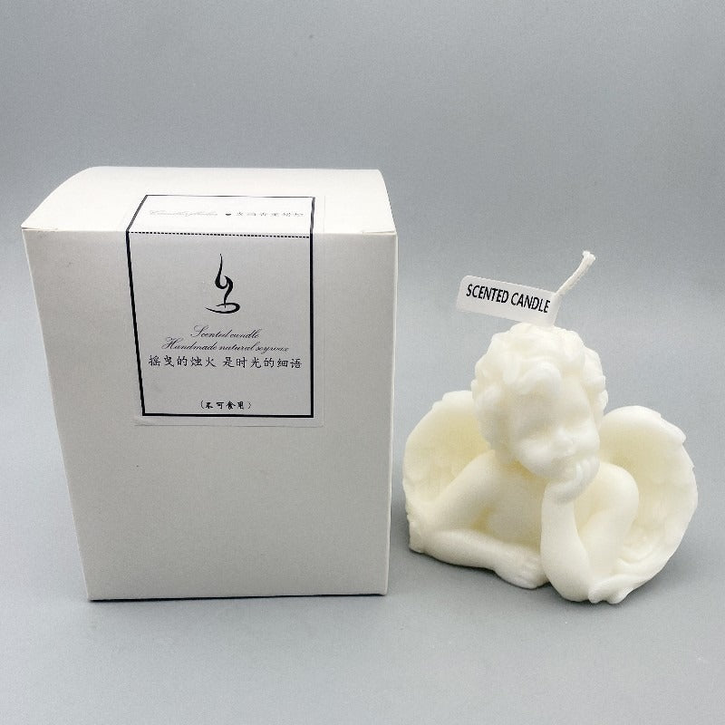 Angel Scented Candle – Whimsical Decor for Gifting
