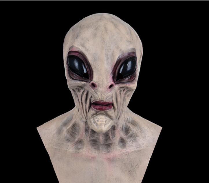 Alien Halloween Mask – Full-Head Scary Horror Costume