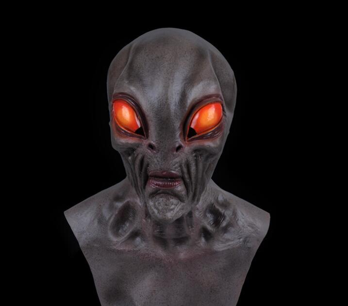 Alien Halloween Mask – Full-Head Scary Horror Costume
