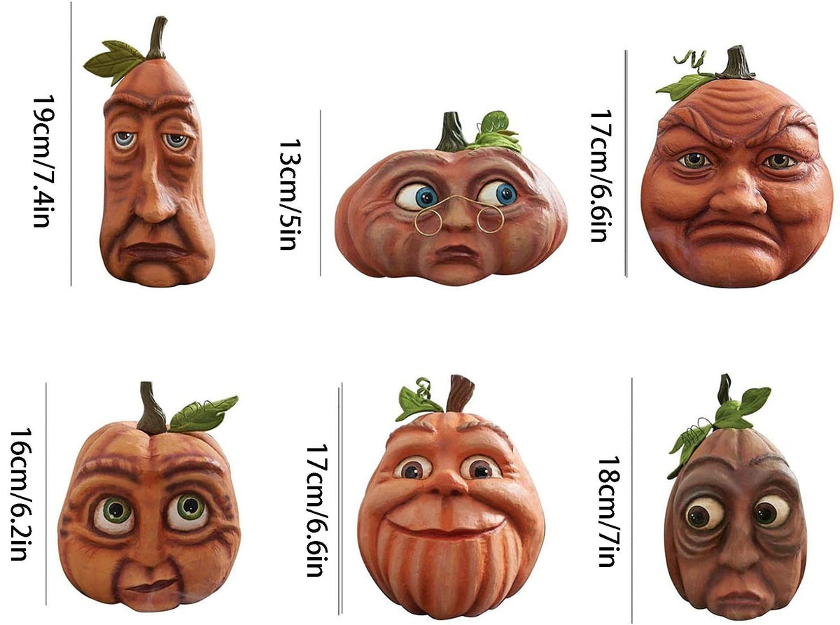Halloween Pumpkin Props for Spooky Outdoor Displays