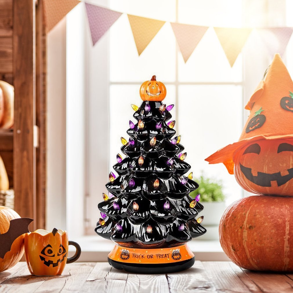Halloween Luminous Tree - Compact Trick or Treat Decor