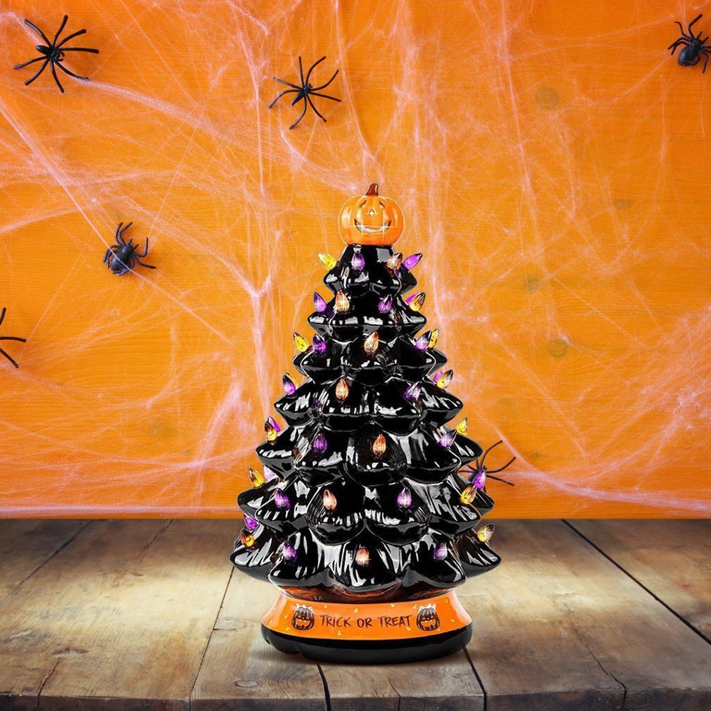 Halloween Luminous Tree - Compact Trick or Treat Decor