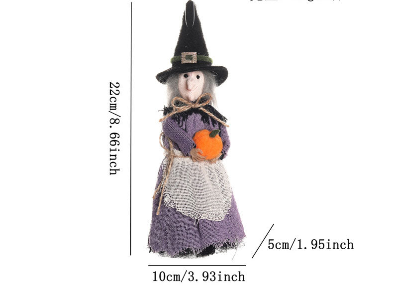 Halloween Witch Hanging Decorations, 2-Piece Set