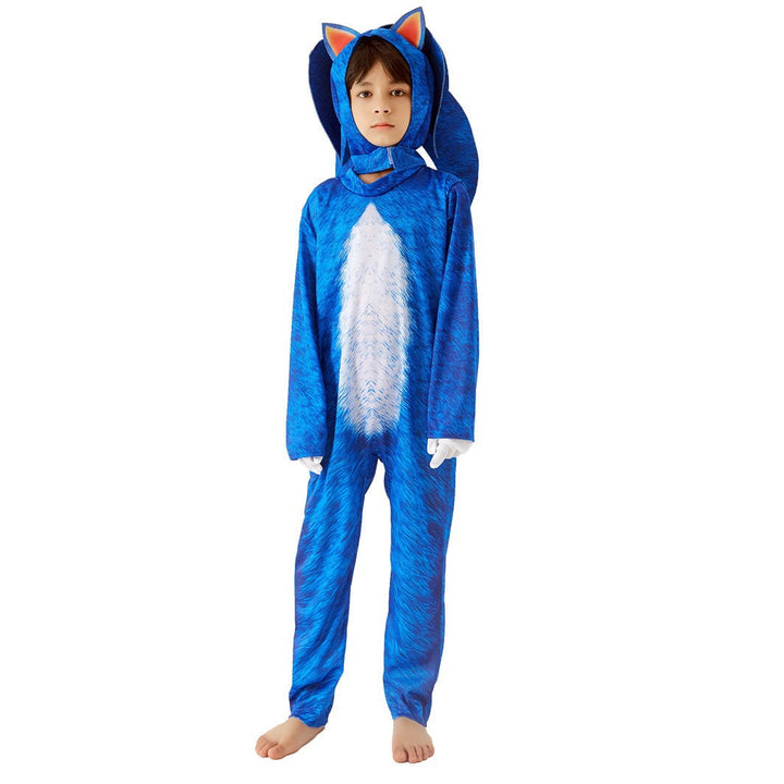 Sonic Hedgehog Costume for Kids | Full-Body Cosplay