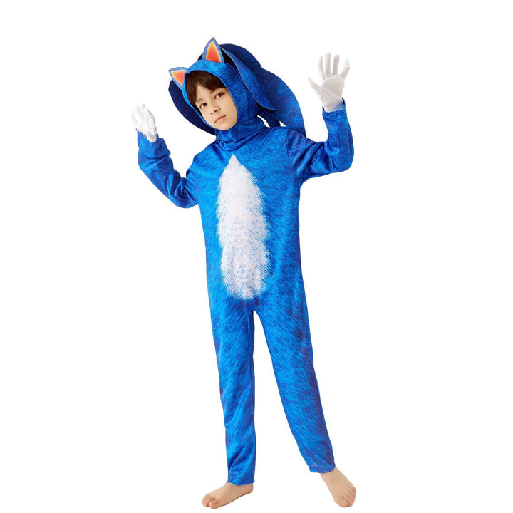 Sonic Hedgehog Costume for Kids | Full-Body Cosplay