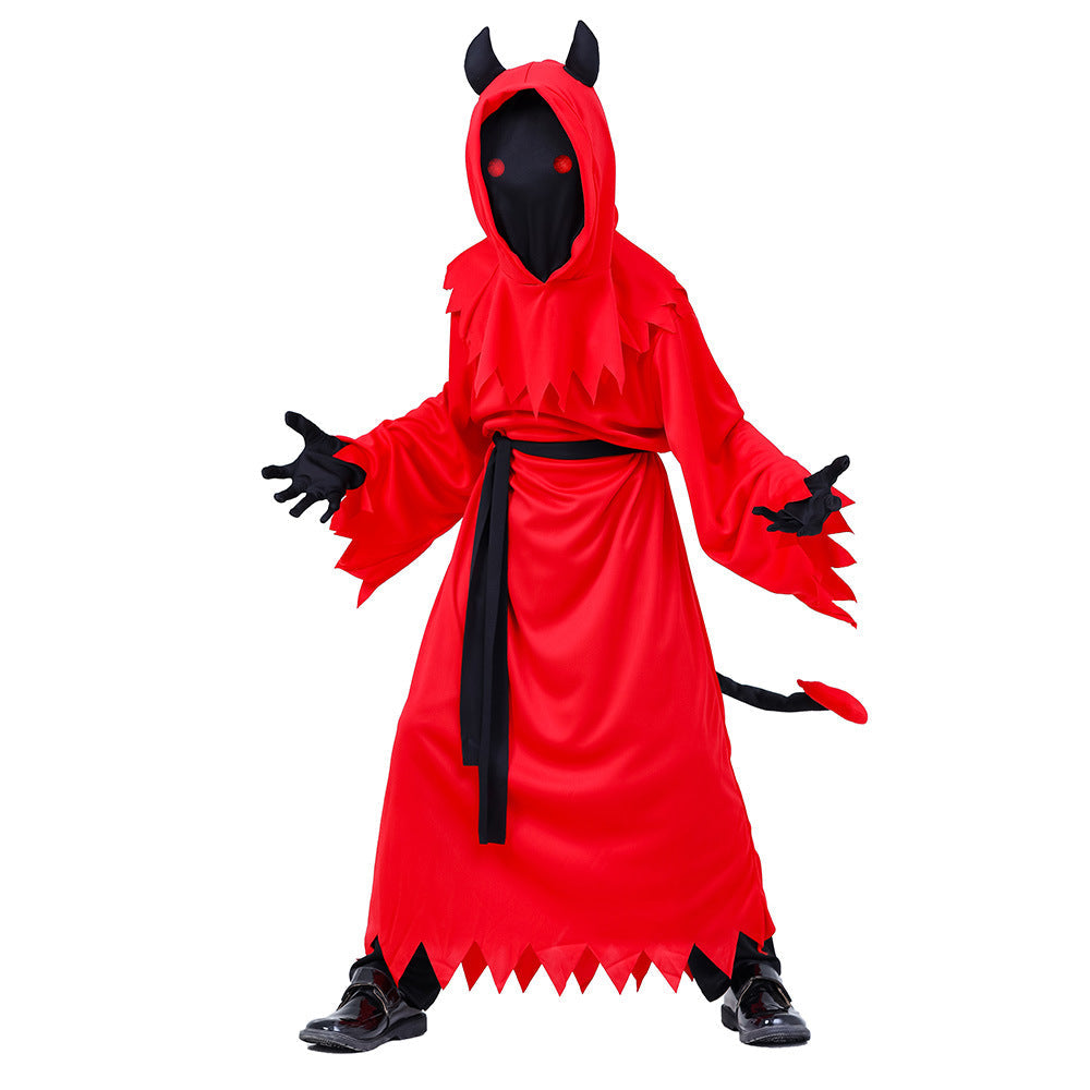 Children's Devil Reaper Costume | Complete Spooky Look
