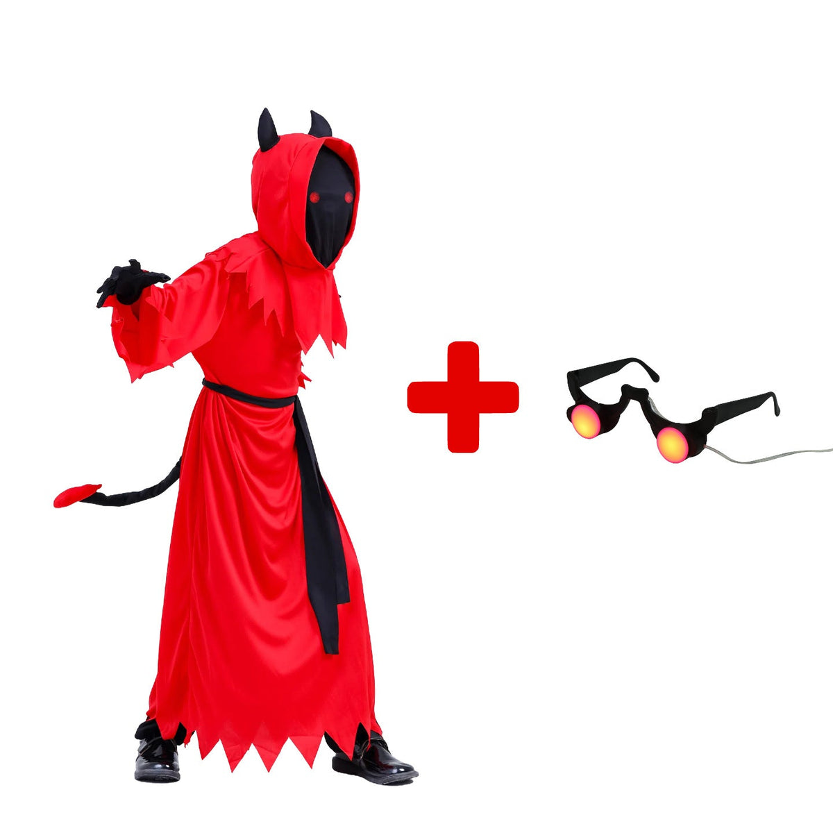 Children's Devil Reaper Costume | Complete Spooky Look