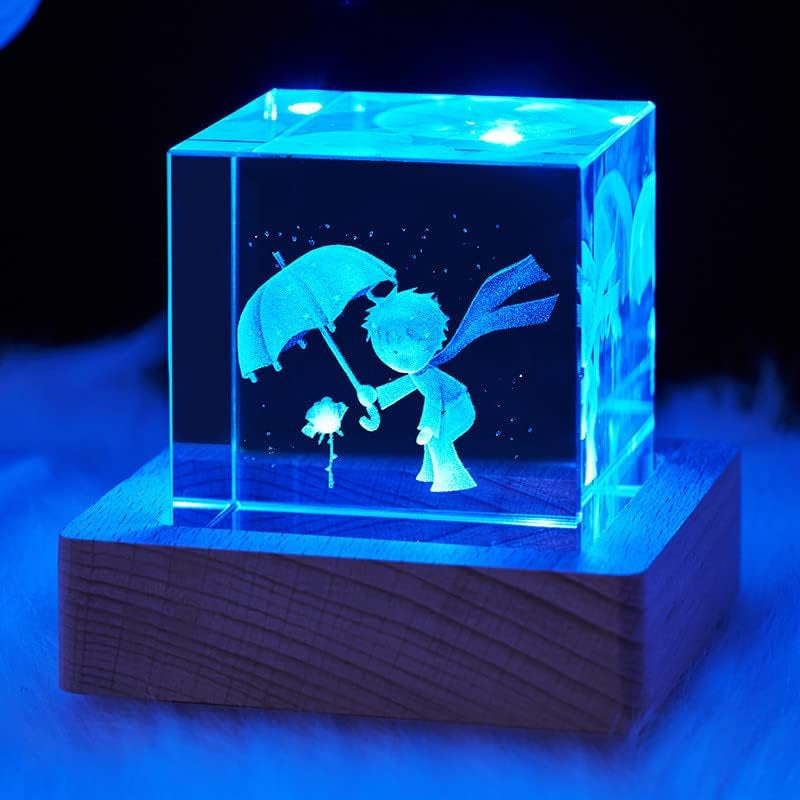 Personalized Crystal Photo Keepsake for Glowing Memories
