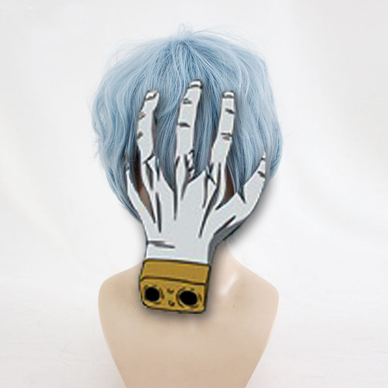 Icy Blue Anime Wig for Halloween Cosplay Costumes