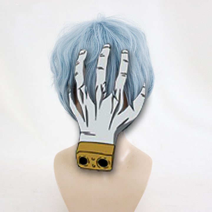 Icy Blue Anime Wig for Halloween Cosplay Costumes