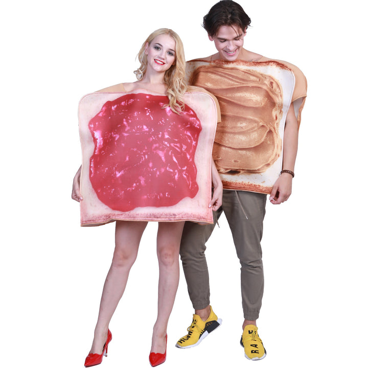 Jam And Toast Couple Costume For A Funny Halloween