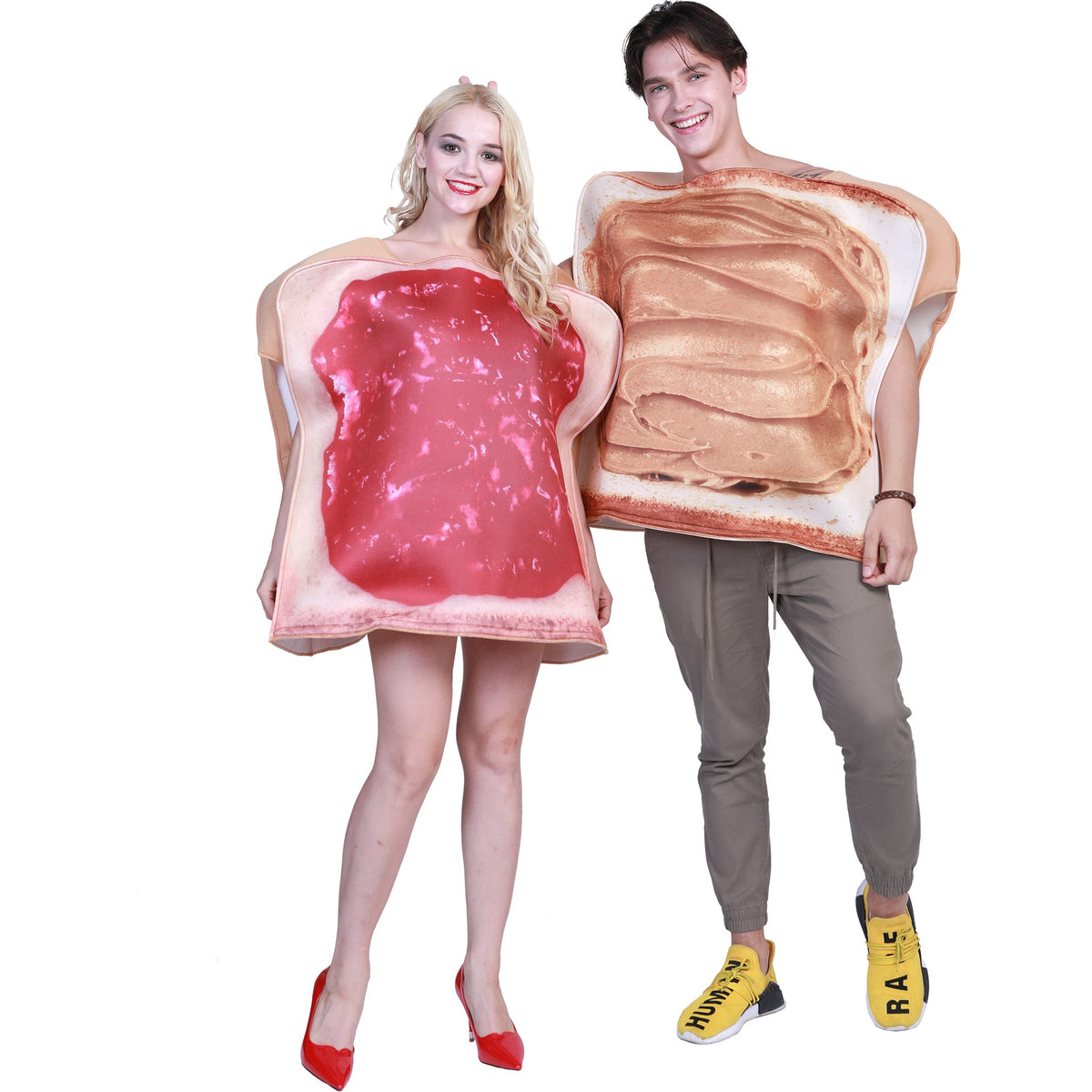 Jam And Toast Couple Costume For A Funny Halloween