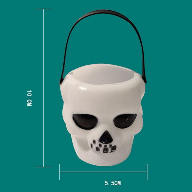 Halloween Candy Kettles — Spooky Hanging Treat Decor