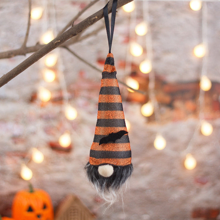 Glowing Halloween Gnome Pendant for Spooky Home Décor
