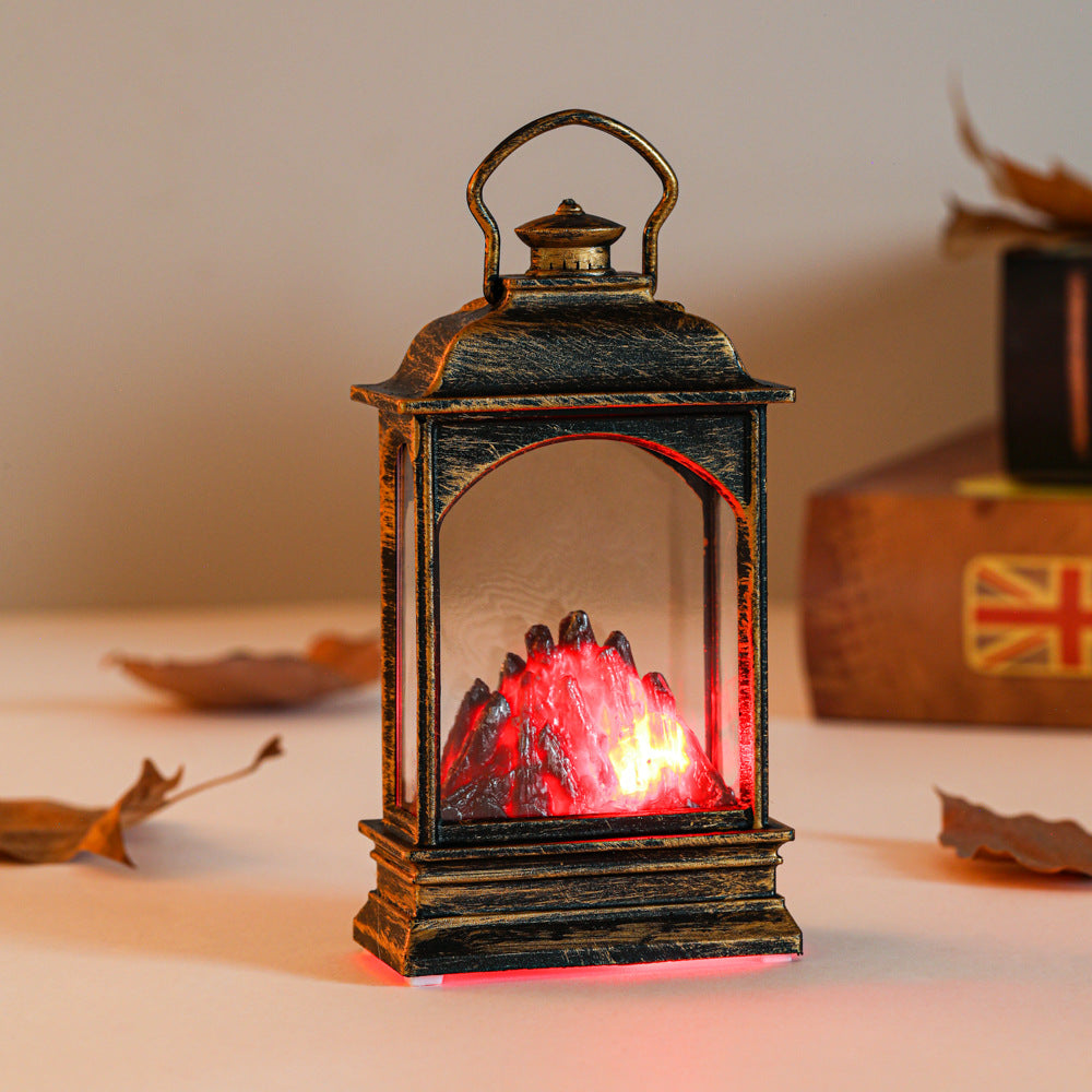 Halloween Lantern Decor for a Warm Spooky Atmosphere