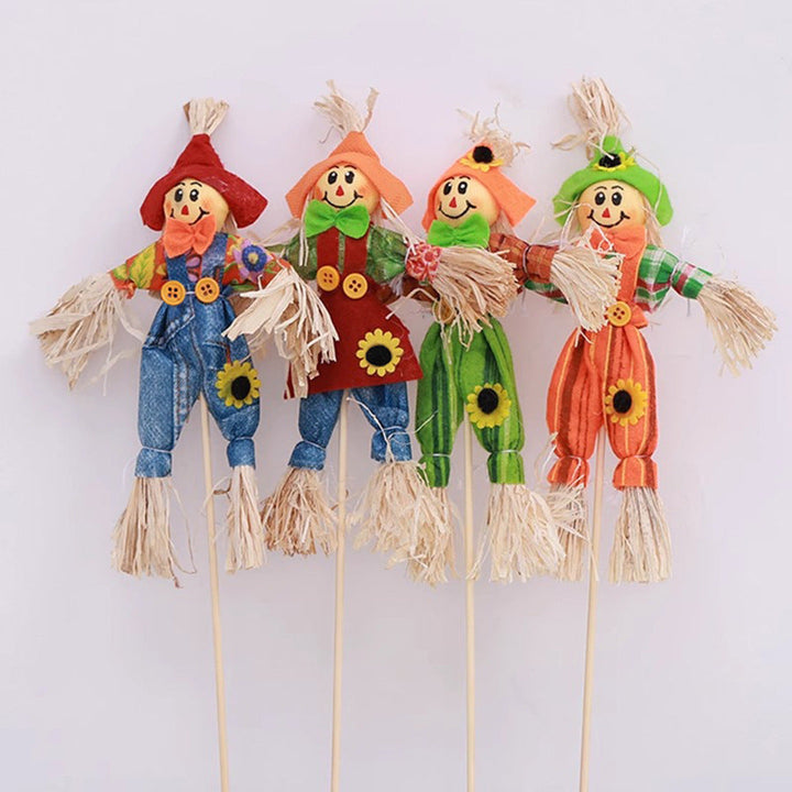 Scarecrow Decoration Set for Cheerful Fall Displays