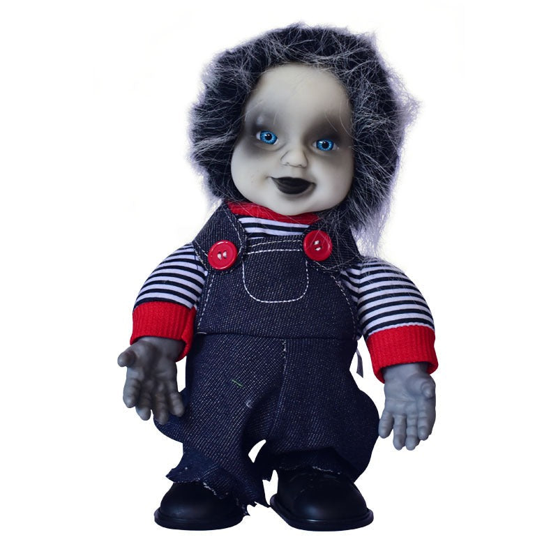 Walking Halloween Doll Decoration for Eerie Displays