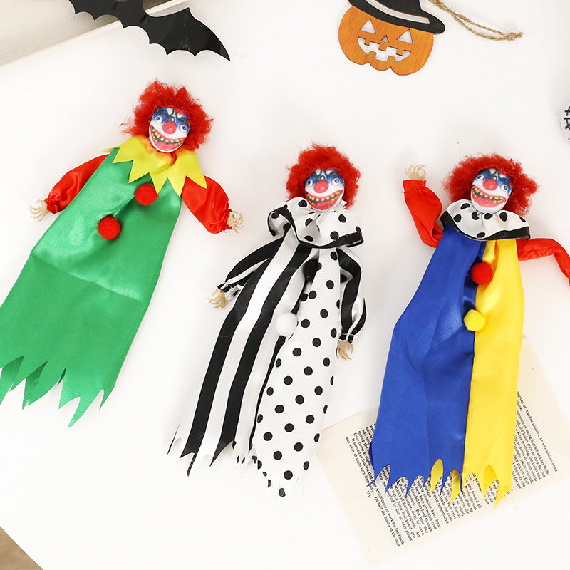 Scary Clown Halloween Decoration for Haunted Displays