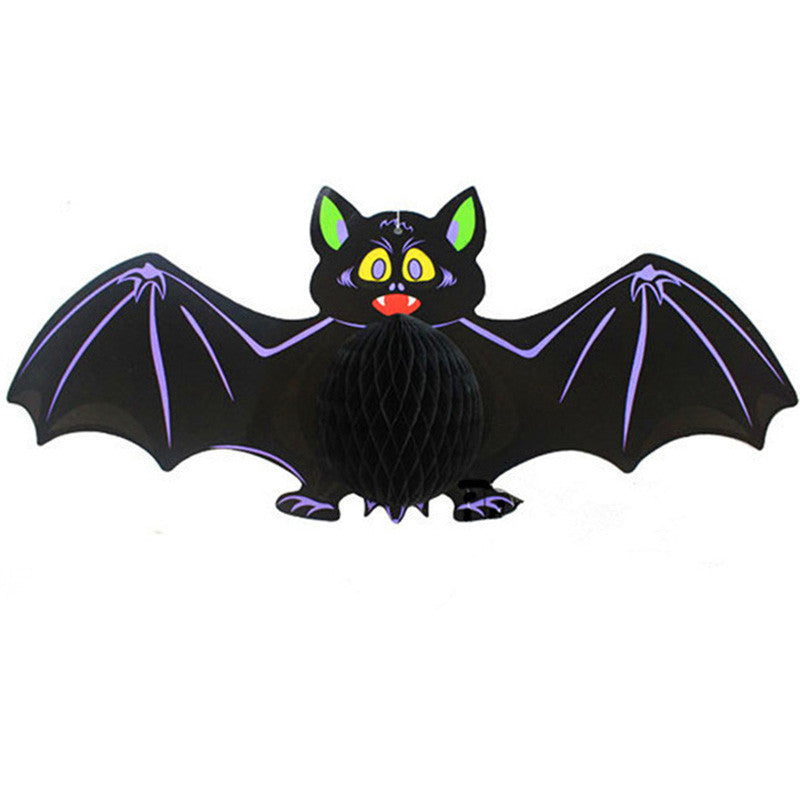 Halloween Honeycomb Decorations for Spooky Parties