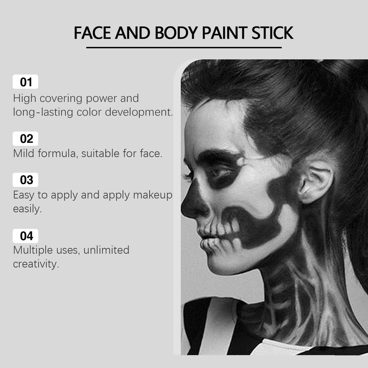 Halloween Face Paint Sticks for Bold Costume Looks